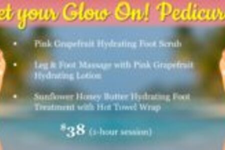 Get Your Glow On! Pedicure 