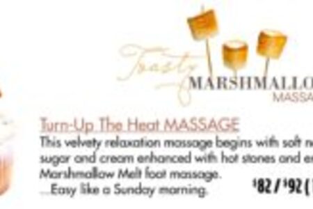 Toasty Marshmallow Massage Fall Special