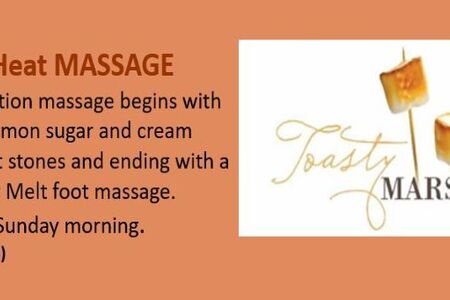 Relax with Our Toasty Marshmallow Massage