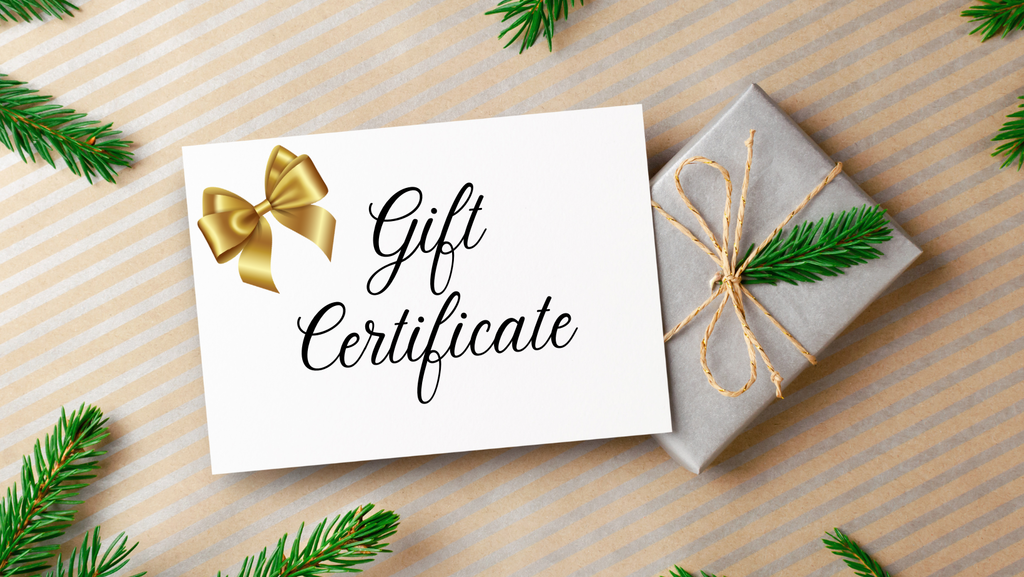 Gift Certificates Online